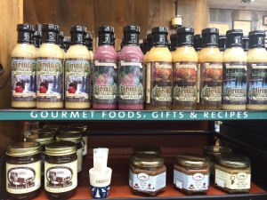 Salad dressings locally made