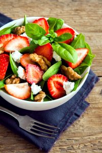 Spring Strawberry Salad with Chicken