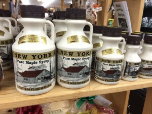 NY maple syrup